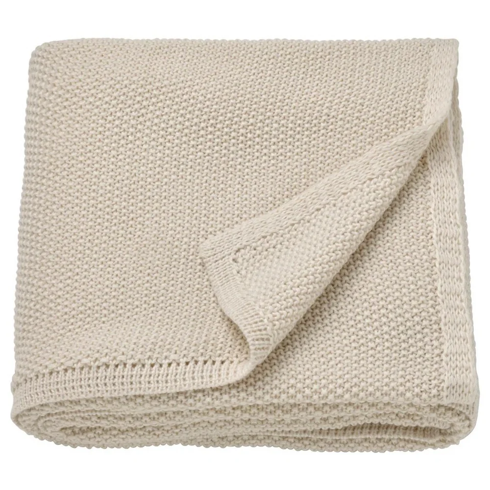 HUMLEMOTT Throw, off-white